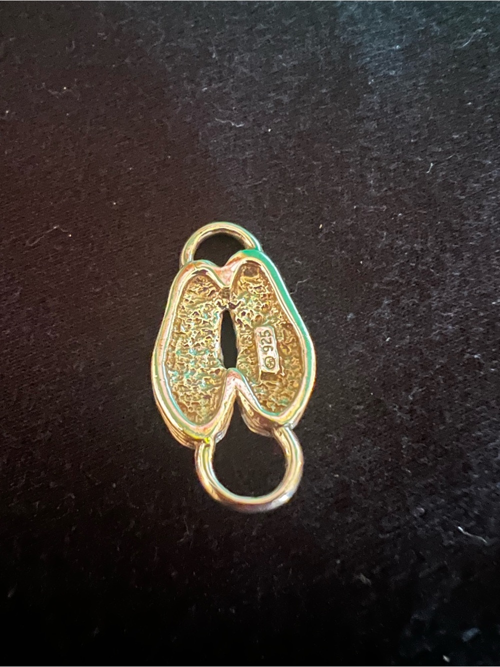 LeStage Sterling Silver Flip-flops Clasp - Picture 2 of 2